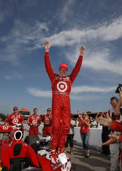PHOTO BY LAT Photo USA Scott Dixon wins at Mid-Ohio